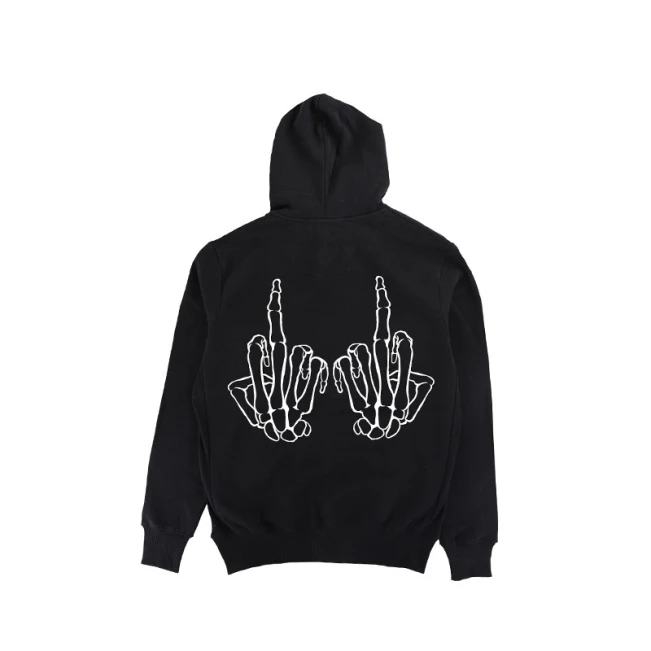 Ratchet Bone Finger Hoodie mikina Ratchet Bone Finger Hoodie mikina