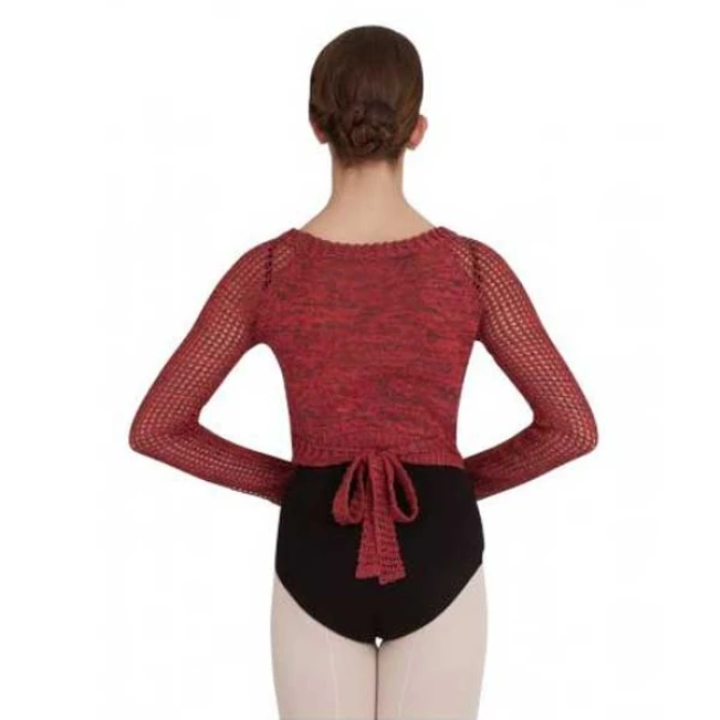 Capezio Crop Wrap Top CK1000W, pletený top