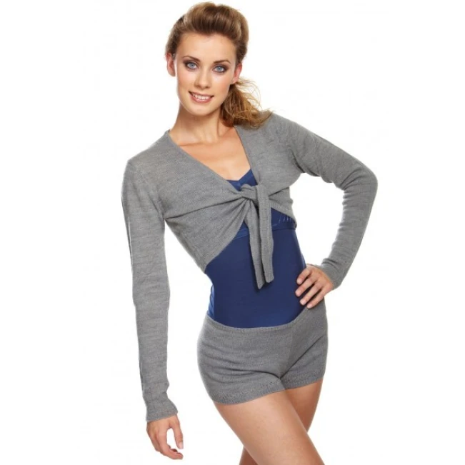 Capezio pletený top, na zahriatie