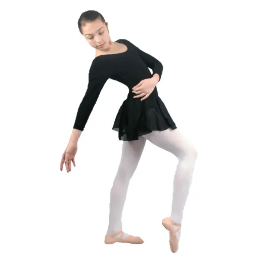 Capezio hosszú ujjú balett dress szoknyával