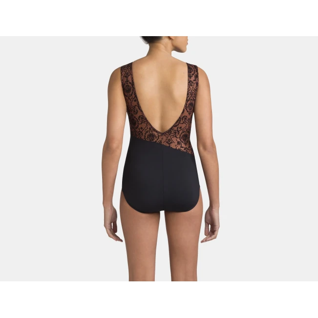 Capezio Rococo Riche Boatneck Tank Leotard, baletný dres Capezio Rococo Riche Boatneck Tank Leotard, baletný dres