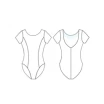 Capezio princess rövid ujjú trikó Capezio princess rövid ujjú trikó