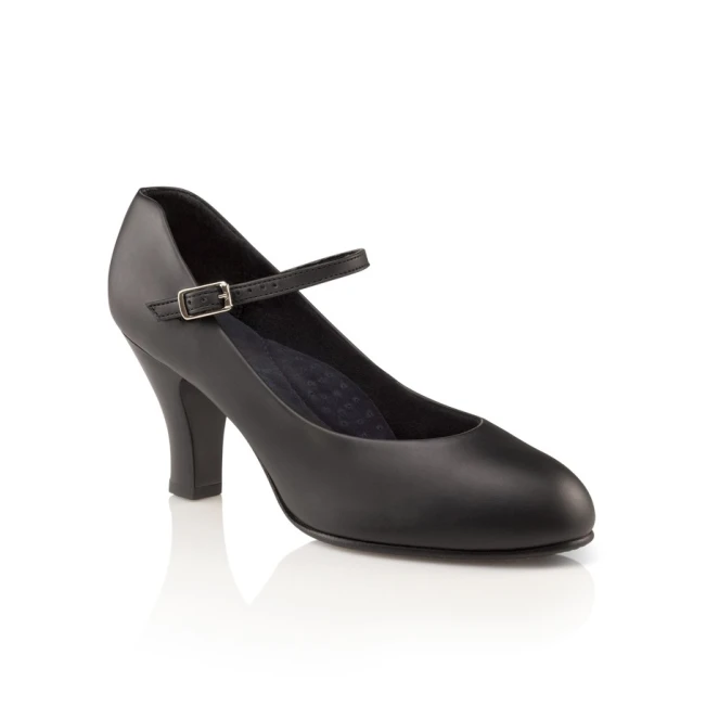 Capezio Theatrical Footlight 3", bőr karakter cipő Capezio Theatrical Footlight 3", bőr karakter cipő