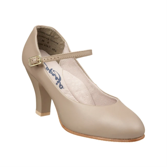 Capezio Theatrical Footlight 3", bőr karakter cipő Capezio Theatrical Footlight 3", bőr karakter cipő