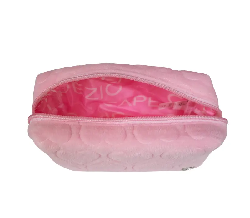 Capezio, szív alakú kozmetikai táska - Pink rózsaszín 