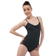 Capezio mellrésznél húzott spagetti pántos dressz