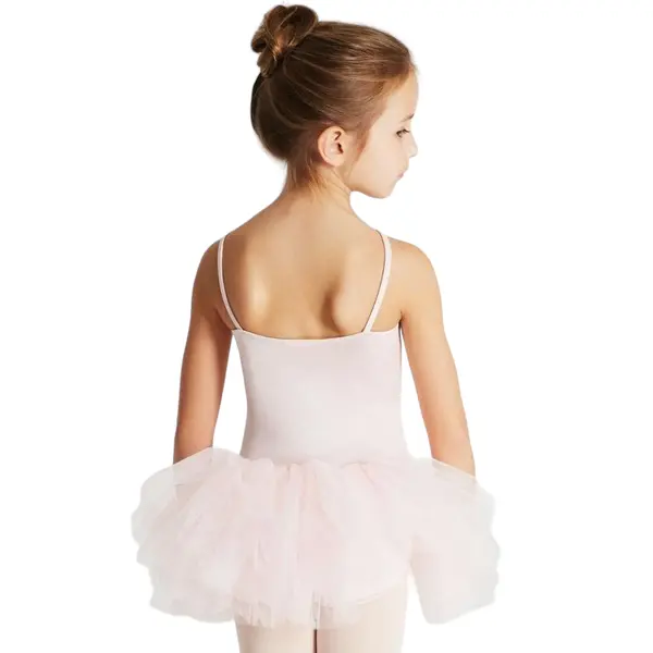 Capezio Ruffle Yoke Spagetti Pántos Gyerek Dressz