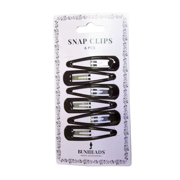 Capezio Bunheads snap clips for hair, hajcsat