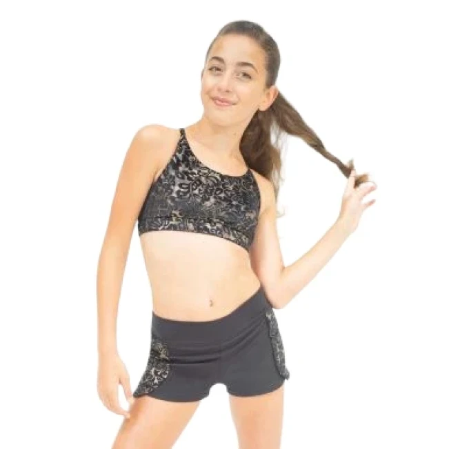 Capezio Damask Short, lányoknak Capezio Damask Short, lányoknak