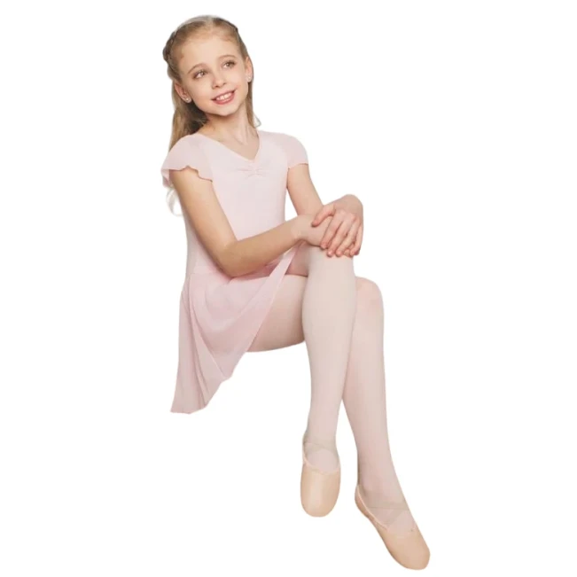 Capezio flutter sleeve dress, dressz szoknyával Capezio flutter sleeve dress, dressz szoknyával