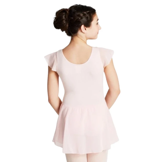 Capezio flutter sleeve dress, dressz szoknyával Capezio flutter sleeve dress, dressz szoknyával