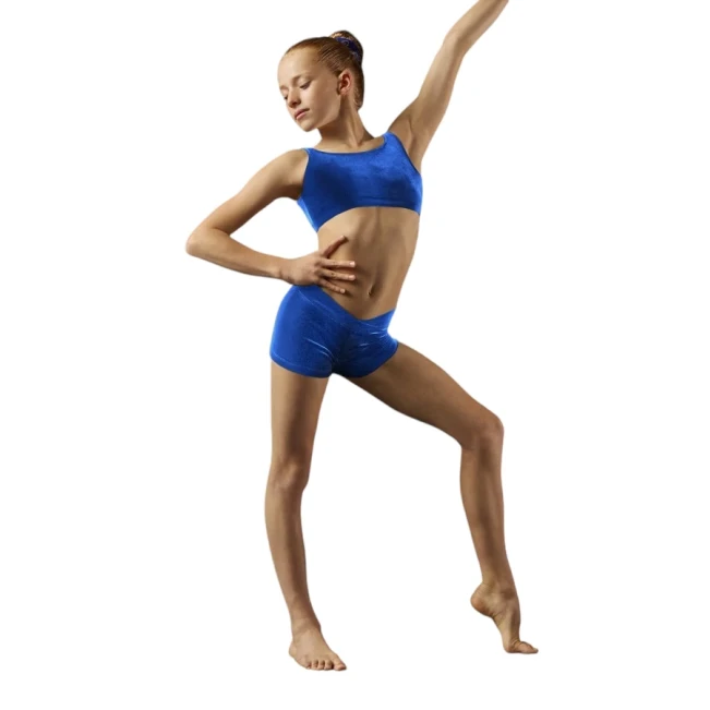 Bloch Leos velvet női crop top Bloch Leos velvet női crop top