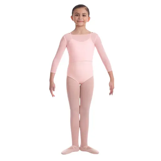 Mirella plain mesh M744C, háromnegyedes ujjú felső