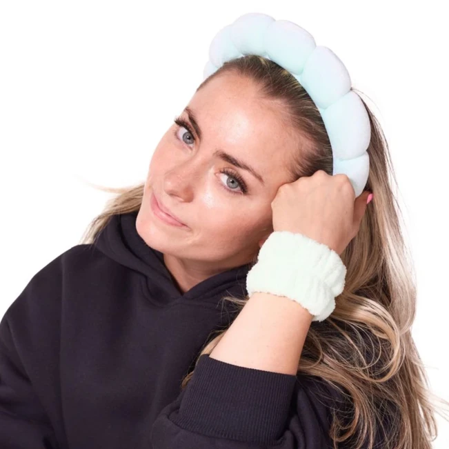Capezio Spa szett, fejpánt- és csuklópánt szett