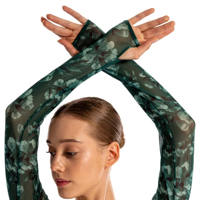 Bloch Arden Long Sleeve Top Z4146, megkötős felső hölgyeknek