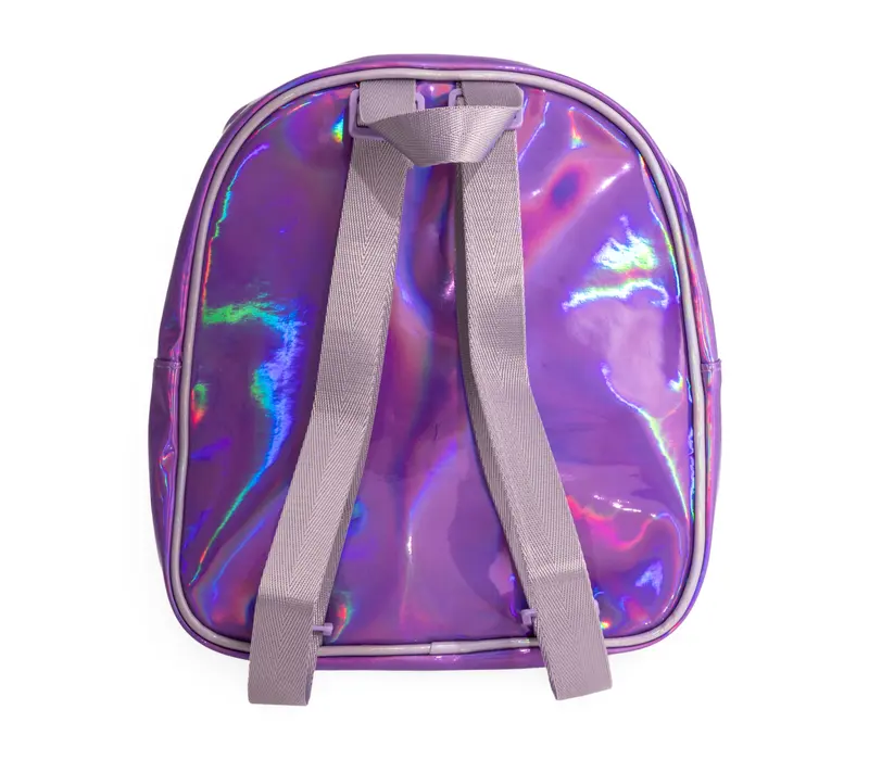 Bloch Ballerina Backpack, szivárványos lány hátizsák - Irizáló lila