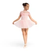Bloch Belle Floral cap sleeve CL4282, tütü ruha lányoknak