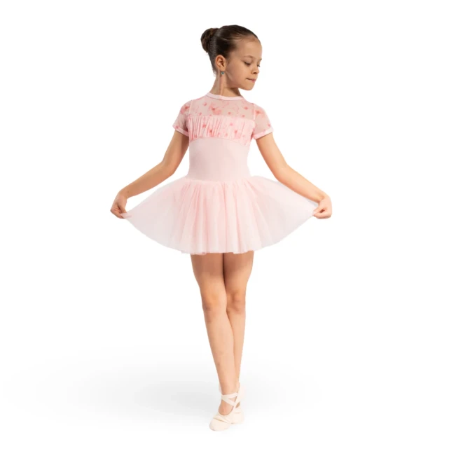 Bloch Belle Floral cap sleeve CL4282, tütü ruha lányoknak
