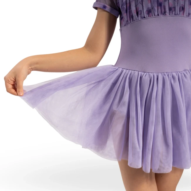 Bloch Belle Floral cap sleeve CL4282, tütü ruha lányoknak