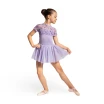 Bloch Belle Floral cap sleeve CL4282, tütü ruha lányoknak