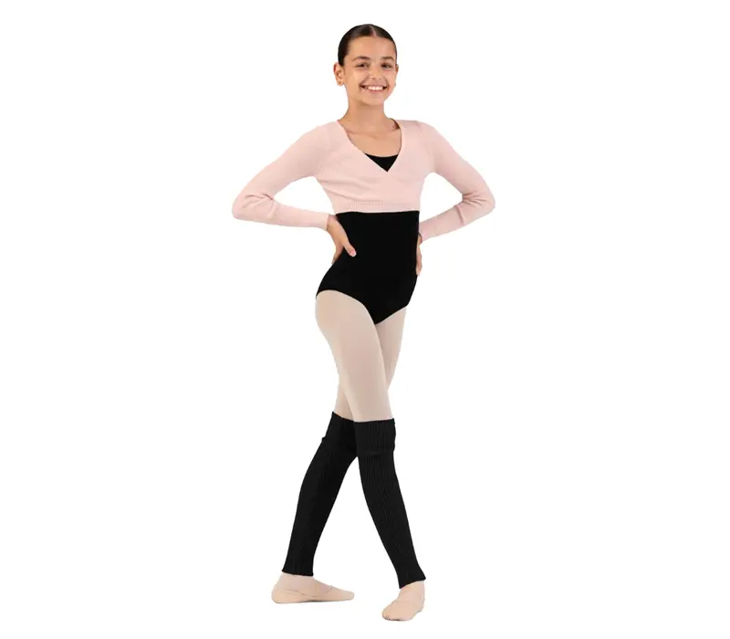 Bloch rib legwarmers, kötött gyerek lábszárvédő - Fekete Bloch Bloch rib legwarmers, kötött gyerek lábszárvédő - Fekete Bloch