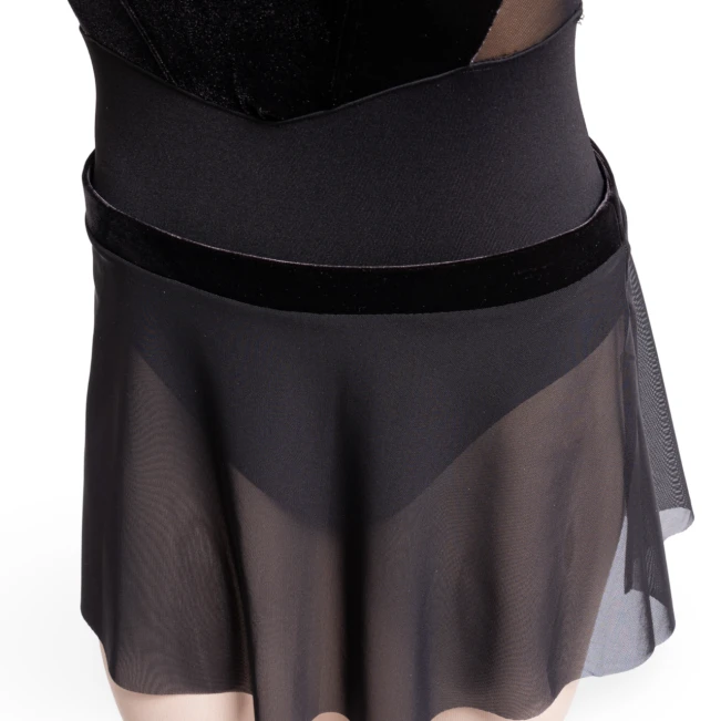 Bloch Avery mesh pull on skirt, női szoknya Bloch Avery mesh pull on skirt, női szoknya