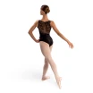 Bloch Eden Floral Boatneck leotard, dressz nőknek