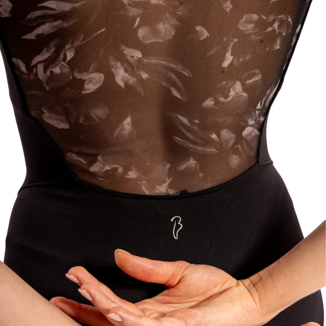 Bloch Eden Floral Boatneck leotard, dressz nőknek