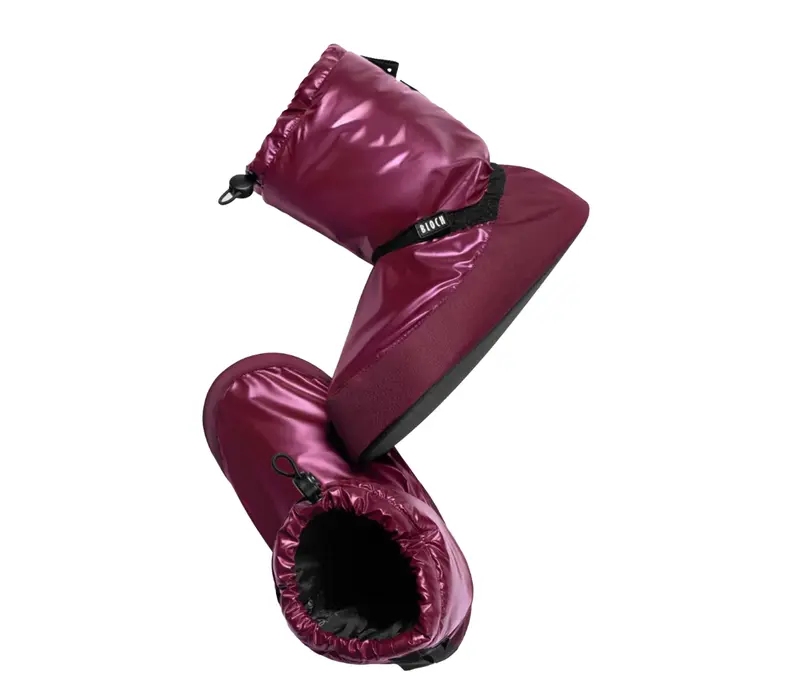 Bloch metalic bootie, női mamusz Bloch metalic bootie, női mamusz - Bordó - Burgundy metallic Bloch