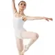 Bloch Ballerina, pamut ujjatlan dressz - Biela