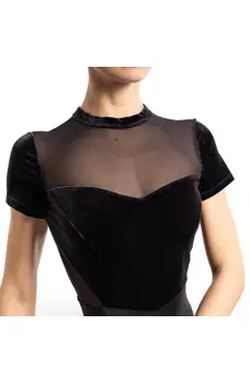 Bloch Gia cap sleeve leotard, dressz hölgyeknek