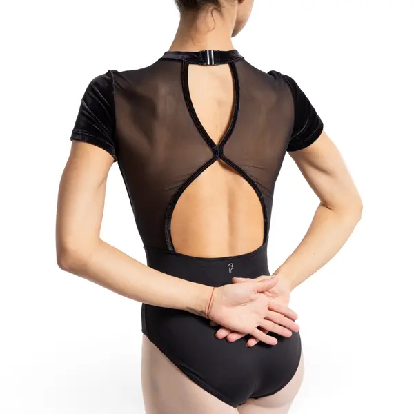 Bloch Gia cap sleeve leotard, dressz hölgyeknek