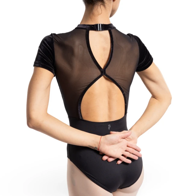 Bloch Gia cap sleeve leotard, dressz hölgyeknek
