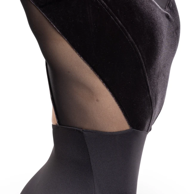 Bloch Gia cap sleeve leotard, dressz hölgyeknek