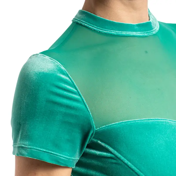Bloch Gia cap sleeve leotard, dressz hölgyeknek