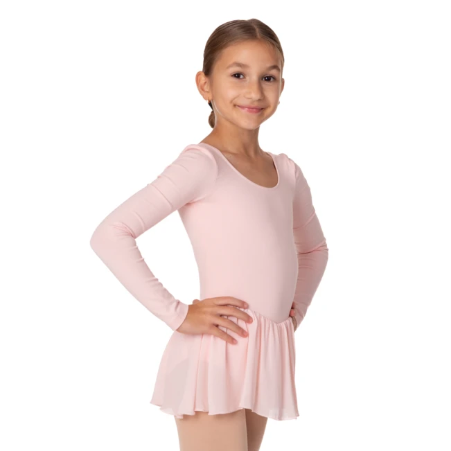 Petal, hosszú ujjú dressz szoknyával Petal, hosszú ujjú dressz szoknyával