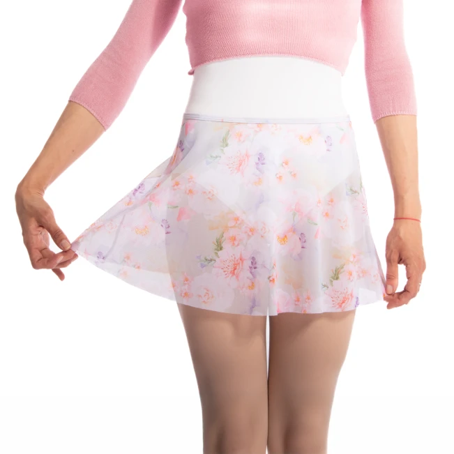 Bloch Printed Pull on skirt, női virágos szoknya Bloch Printed Pull on skirt, női virágos szoknya