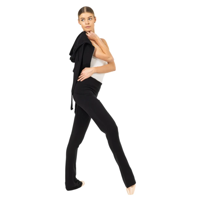 Bloch Flare Pant Rollover, kötött táncnadrág nőknek Bloch Flare Pant Rollover, kötött táncnadrág nőknek