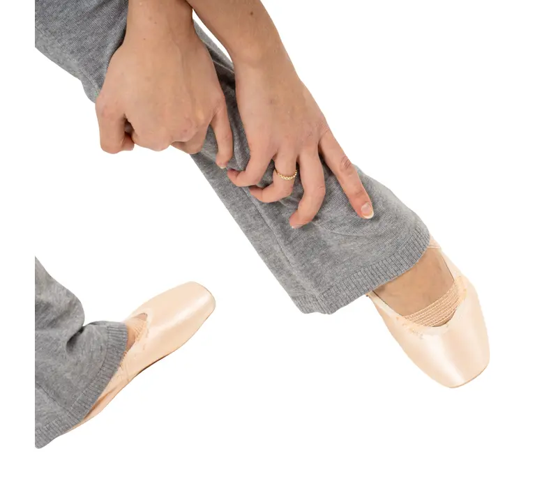 Bloch Flare Pant Rollover, kötött táncnadrág nőknek - Szürke Bloch Bloch Flare Pant Rollover, kötött táncnadrág nőknek - Szürke Bloch