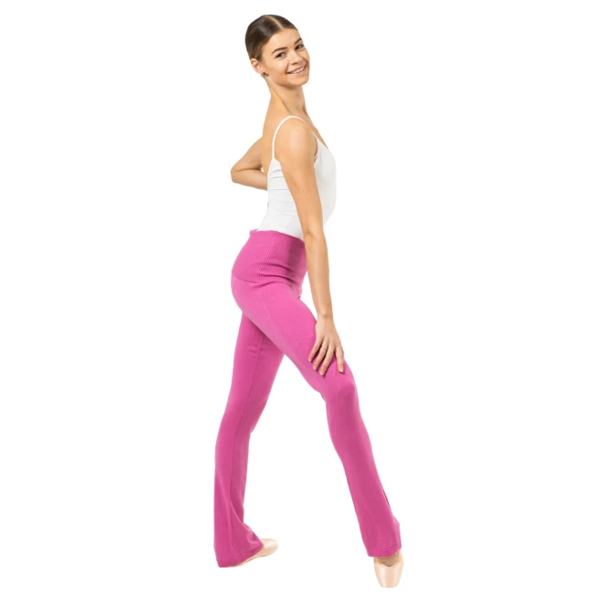 Bloch Flare Pant Rollover, kötött táncnadrág nőknek Bloch Flare Pant Rollover, kötött táncnadrág nőknek