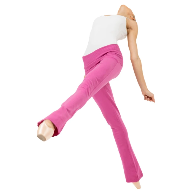 Bloch Flare Pant Rollover, kötött táncnadrág nőknek Bloch Flare Pant Rollover, kötött táncnadrág nőknek