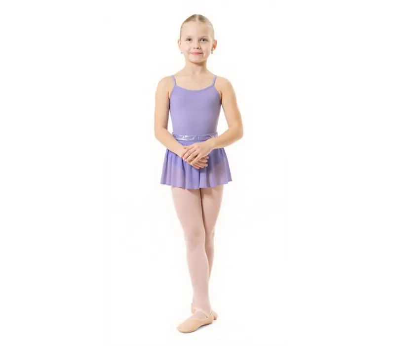 Bloch Mesh pull on skirt Sadie, lány szoknya - Orgonalila Bloch