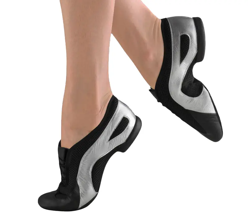 Bloch Slipstream Slip On,  jazzcipő - Ezüstszínű
