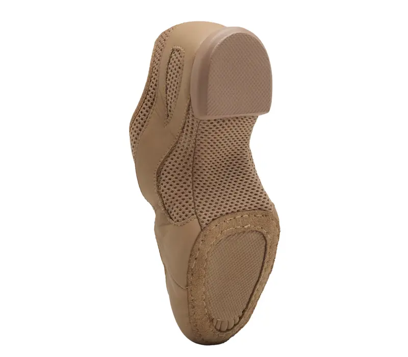 Bloch Slipstream Slip On,  jazzcipő - Testszínű - barna