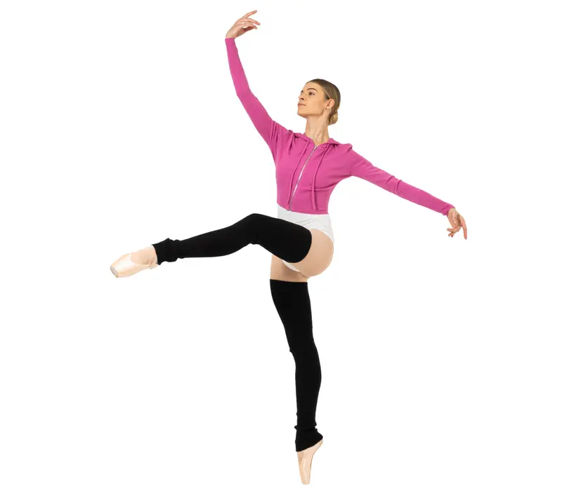 Bloch thigh high legwarmer, hosszú kötött lábszármelegítő - Fekete