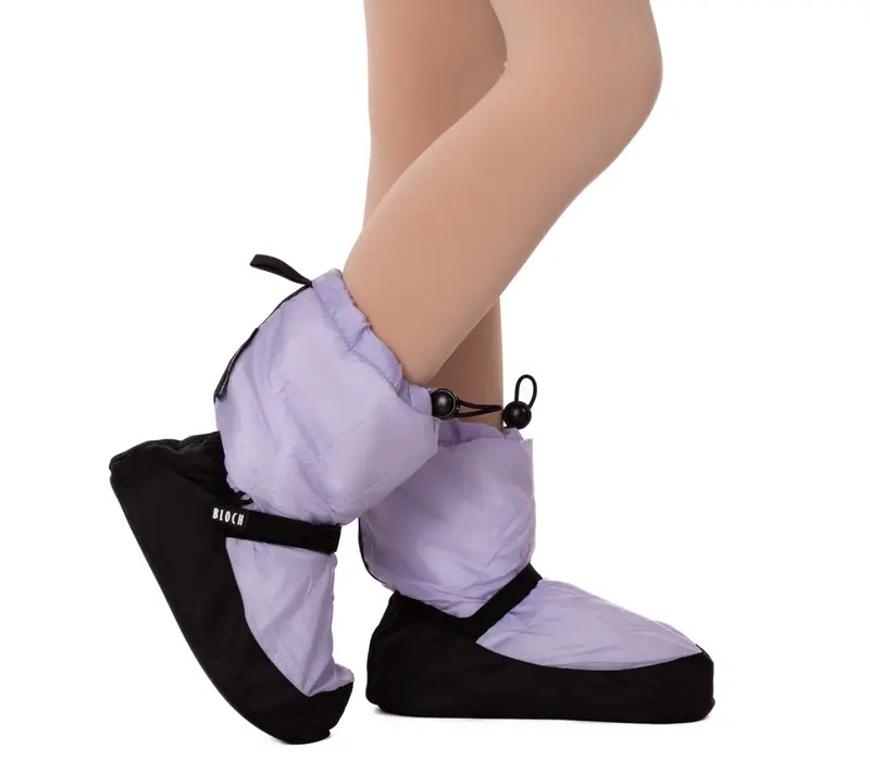 Bloch Booties Edition, egyszínű melegítő cipő - Orgonalila Bloch