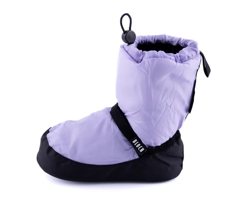 Bloch Booties Edition, egyszínű melegítő cipő gyerekeknek - Bonbonrózsaszín Bloch