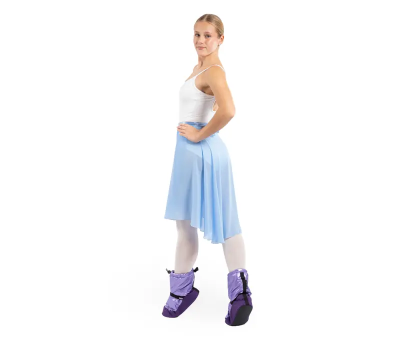 Bloch metalic bootie, női mamusz - Lila purple metallic Bloch