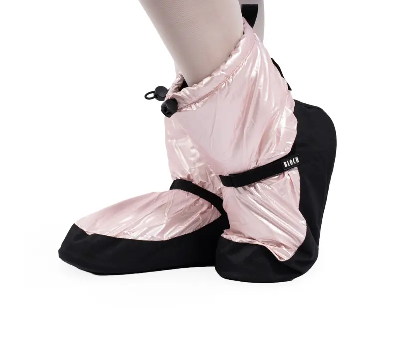 Bloch metalic bootie, női mamusz - Rózsaszín pink metallic Bloch