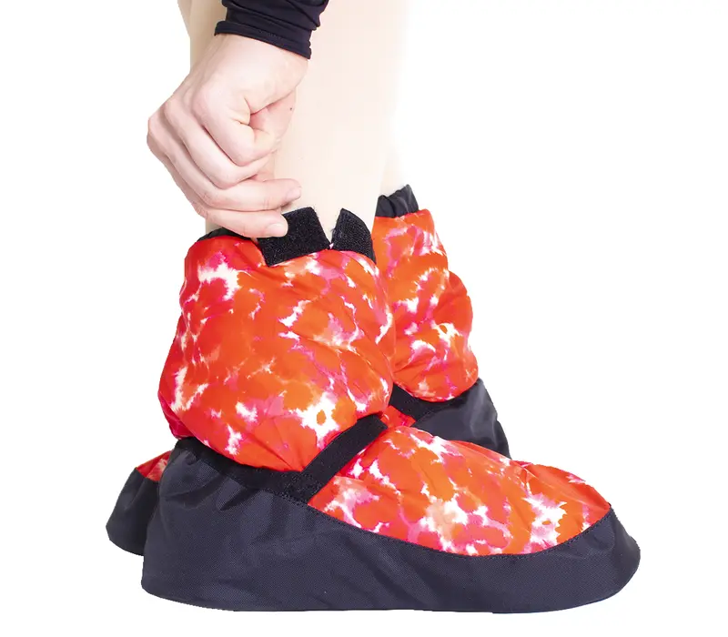 Bloch melegítő cipő, limitált kiadás - Piros Tie dye